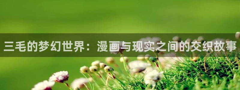 香蕉漫画 免费：三毛的梦幻世界：漫画与现实之间的交织故事